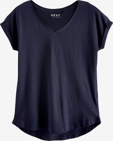 T-shirt Next en bleu : devant