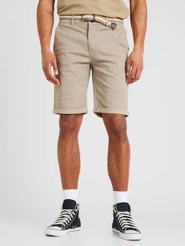 regular Pantaloni chino 'Superflex' di Lindbergh in beige: frontale