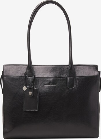 Castelijn & Beerens Shoulder Bag 'Ellen' in Black: front