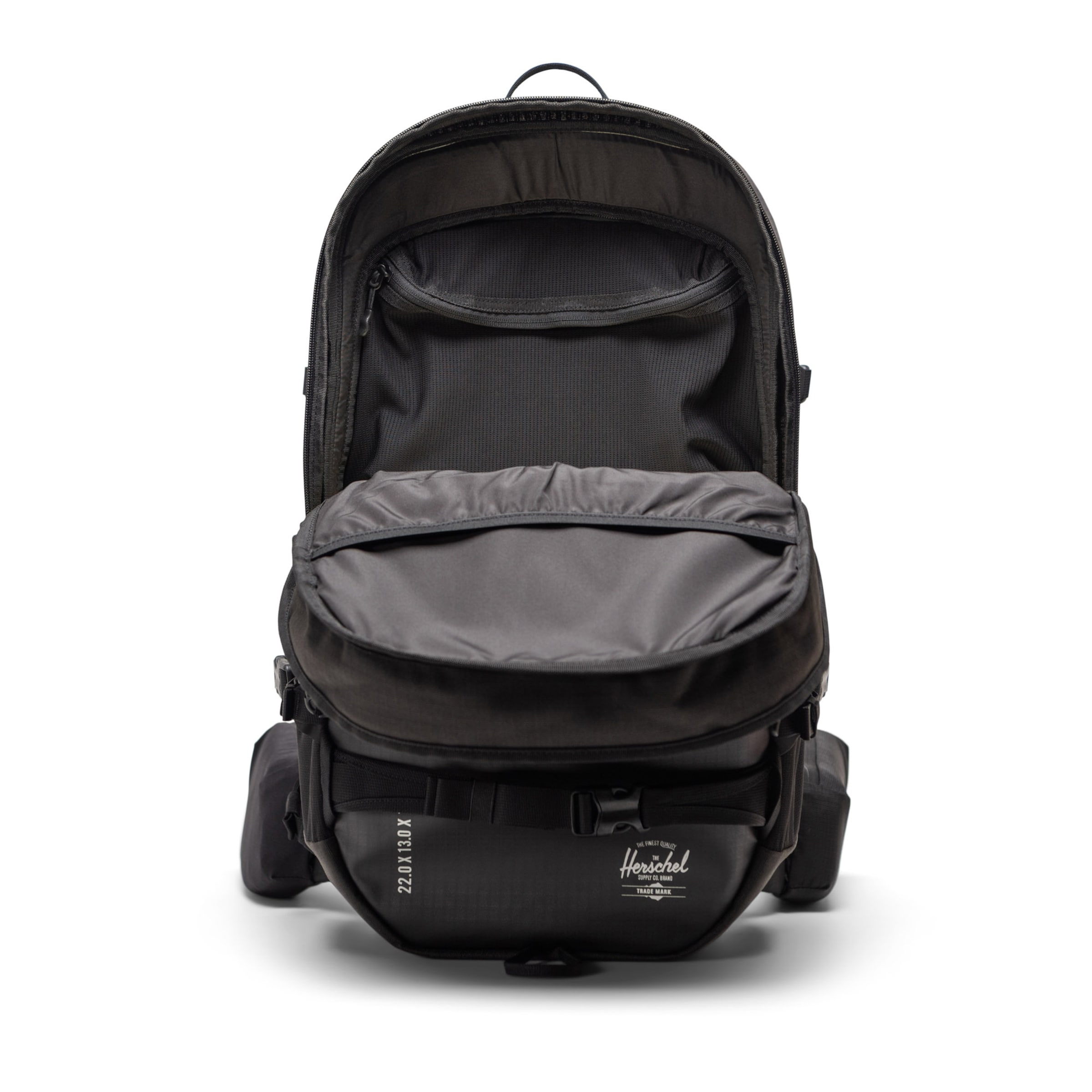 juoda Herschel Sportinė kuprinė 'All Season Pro'