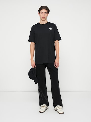 ADIDAS ORIGINALS T-Shirt 'DOG GFX' in Schwarz