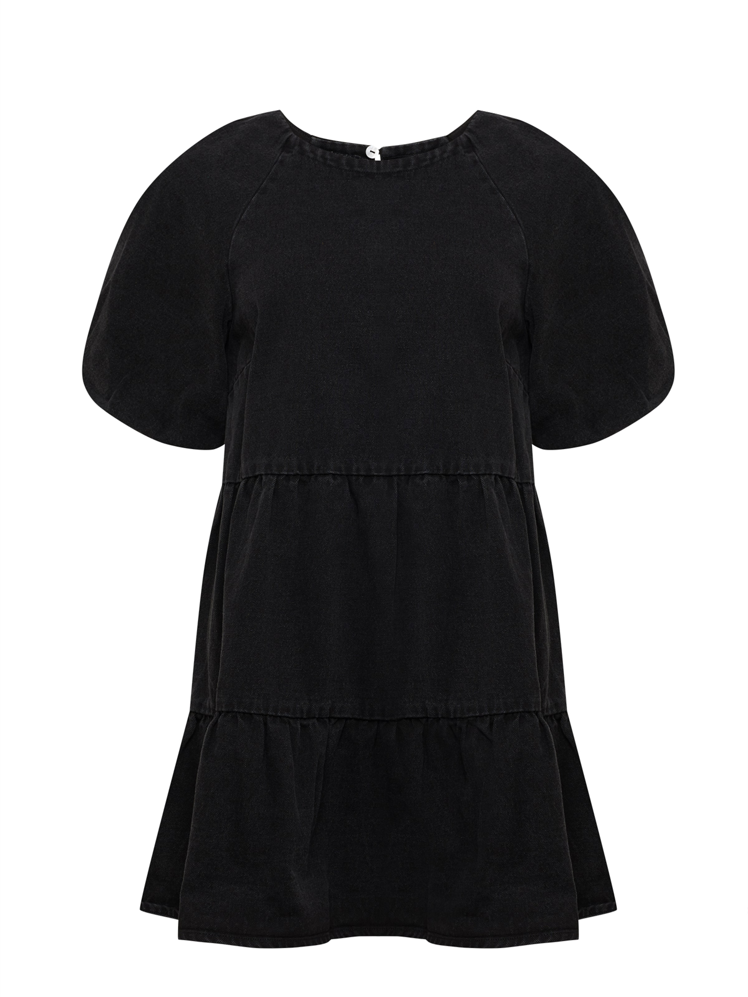 St MRLO Dress 'RAISE' in Black: front