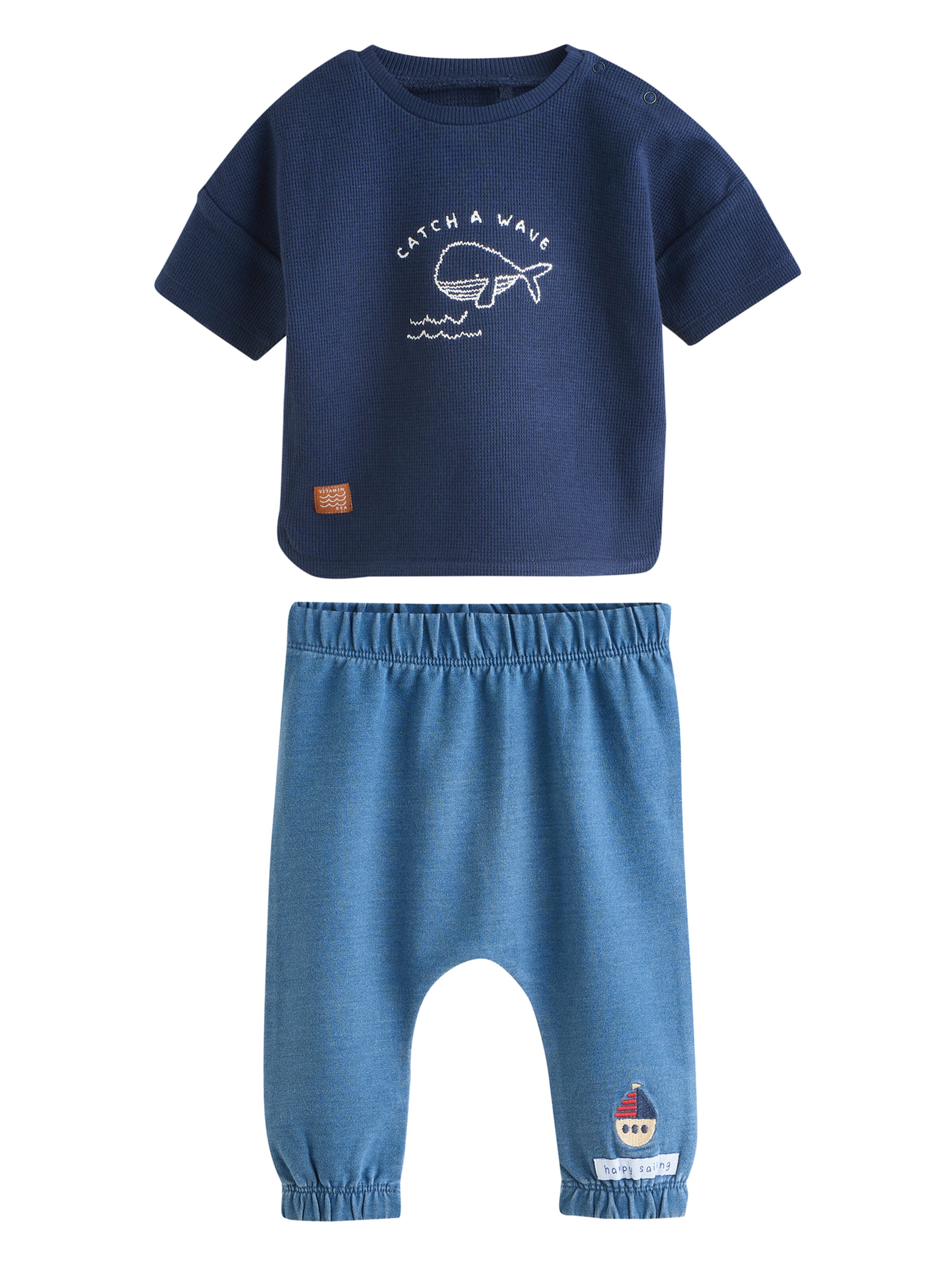 Next Set in Blue: front