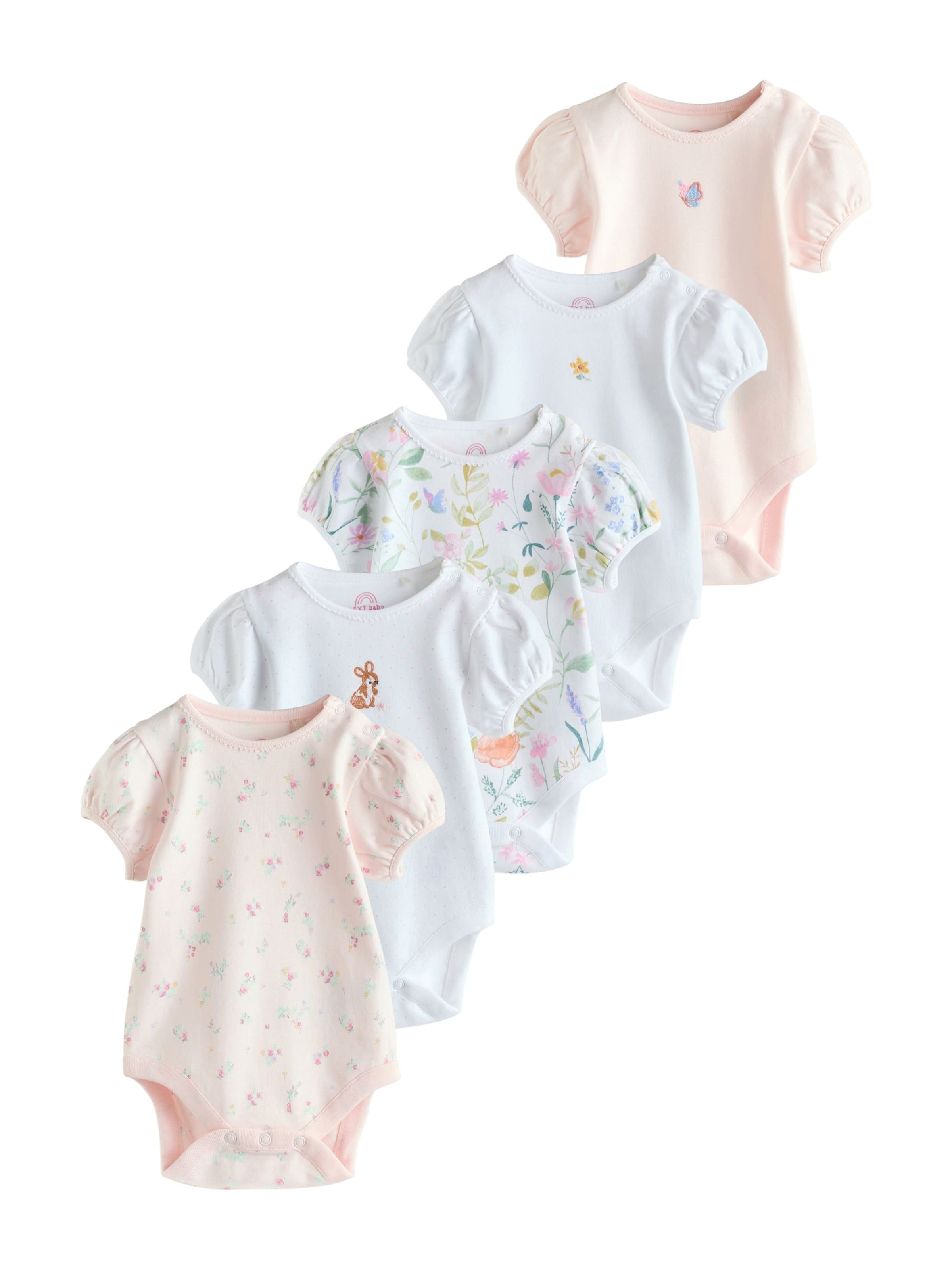 Next - Pijama entero/body en rosa: frente