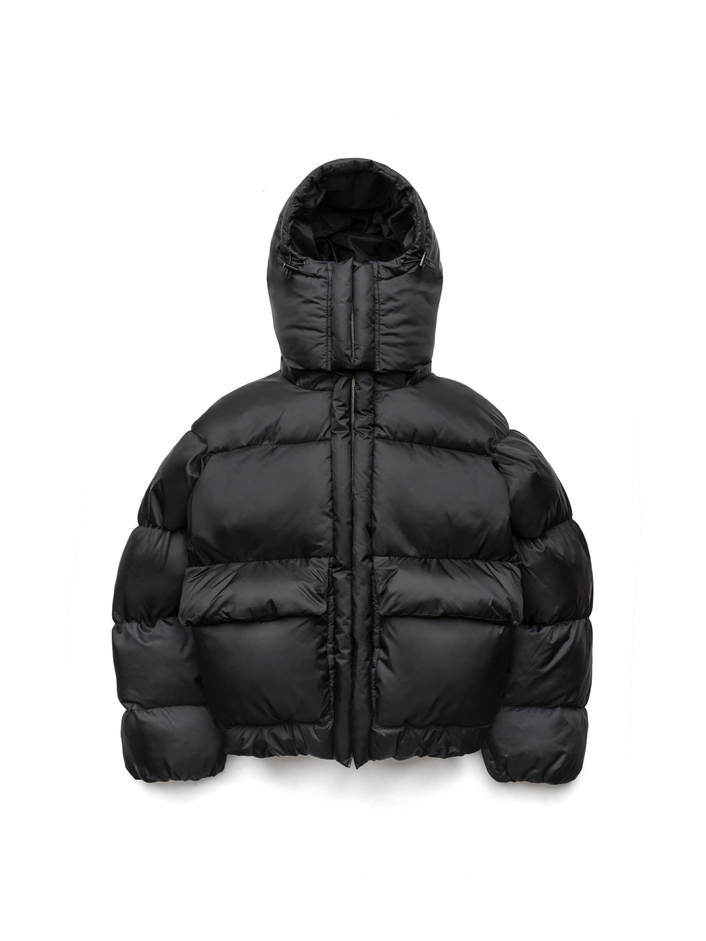 ENRAGE - Chaqueta de invierno 'PUFFY JACKET' en negro: frente