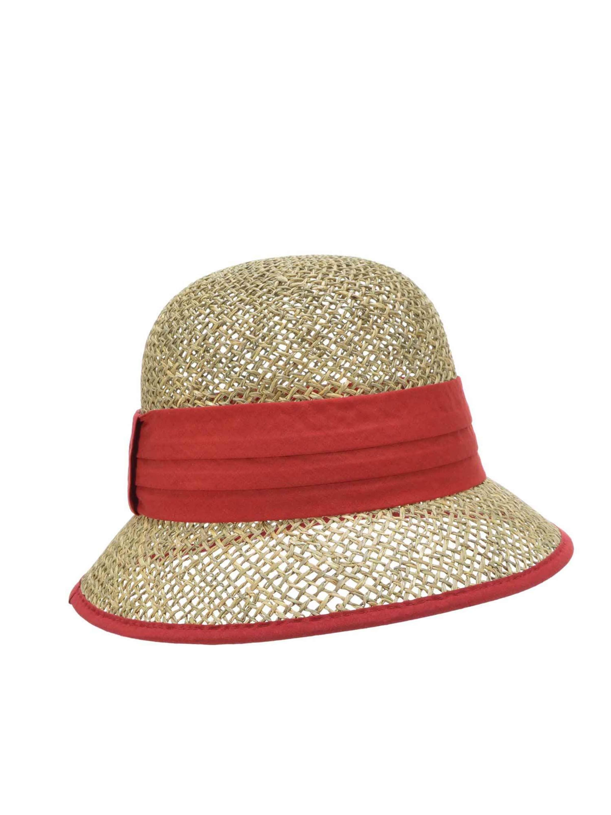 Seeberger Hat 'Hut' in Red: front