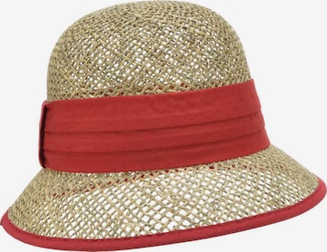 Seeberger Hat 'Hut' in Red: front
