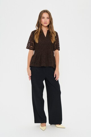SAINT TROPEZ Blouse in Brown