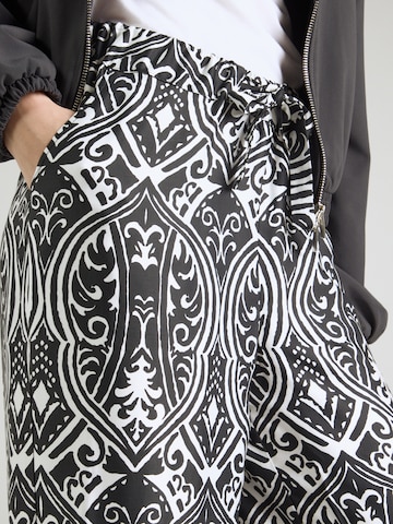 monari Wide leg Παντελόνι σε μαύρο