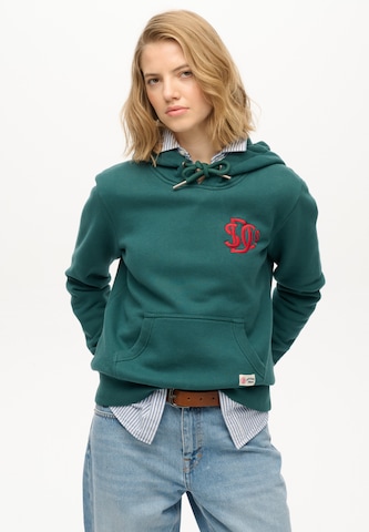 Sweat-shirt 'SD&Co' Superdry & Co en vert : devant