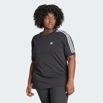 ADIDAS ORIGINALS Shirt in Black: front