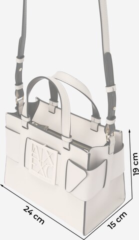 ARMANI EXCHANGE Handtasche in Weiß