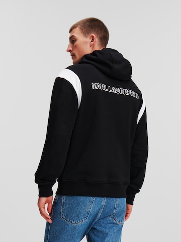 Karl Lagerfeld - Sweatshirt 'Varsity' em preto