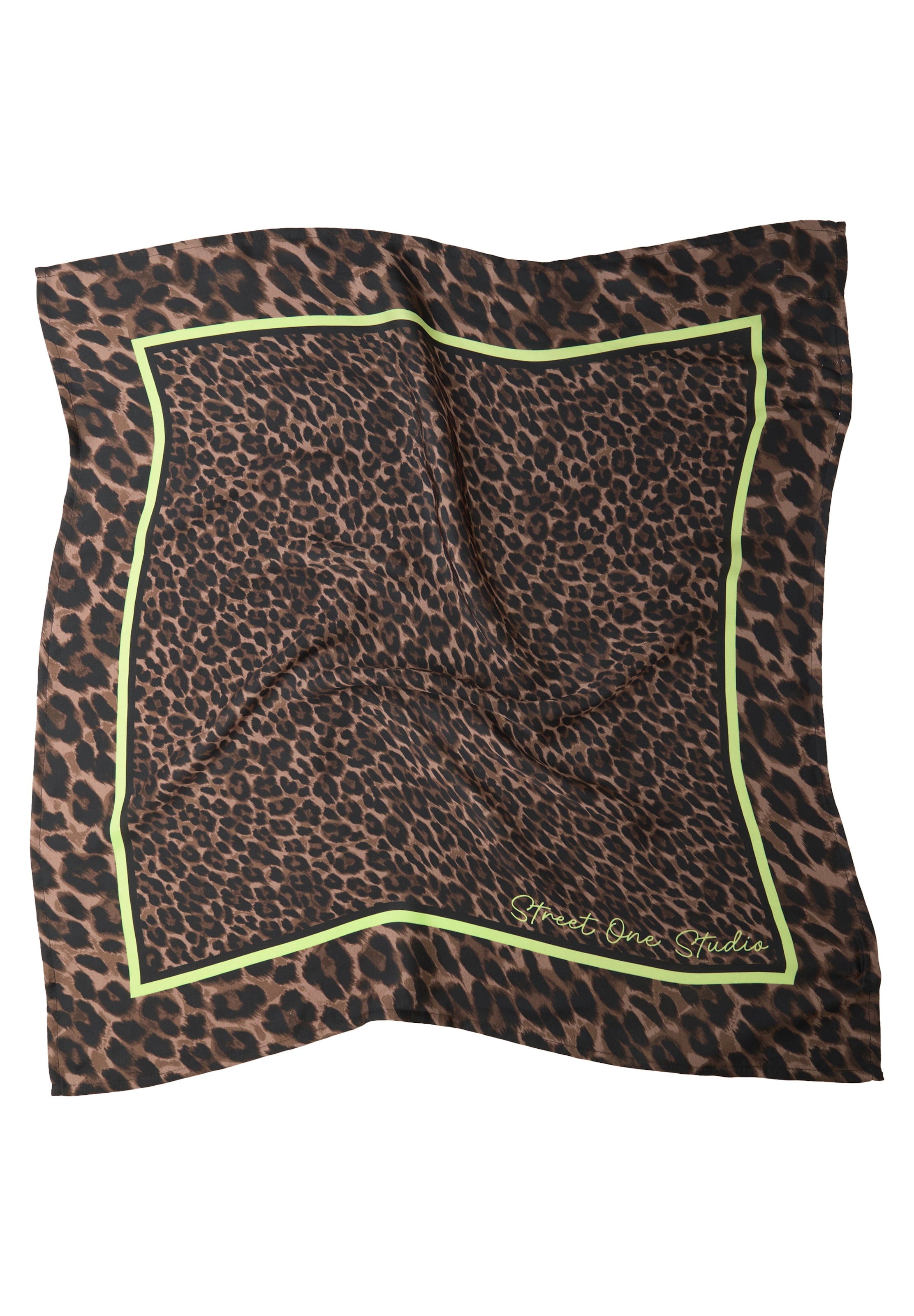 Street One Studio Tuch in Schwarz: Vorderseite