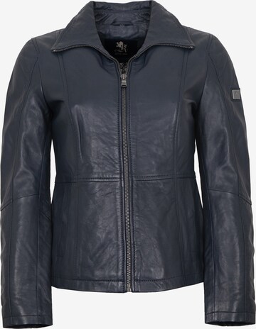 OTTO KERN Between-Season Jacket 'Lotta' in Blue: front