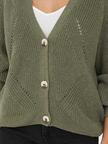 ONLY Knit Cardigan 'ELLA' in Green