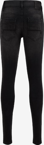 Skinny Jeans di WE Fashion in nero