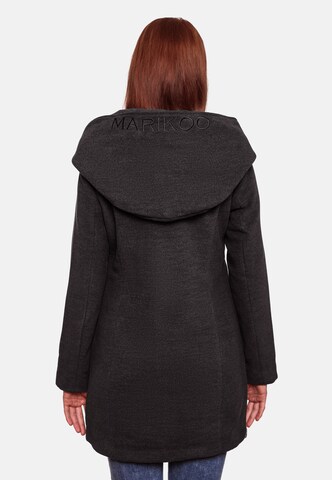 MARIKOO Wintermantel 'Maikoo' in Schwarz