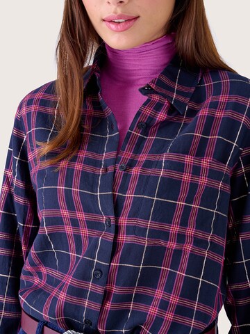 Camicia da donna 'Chek' di Camomilla Italia in blu