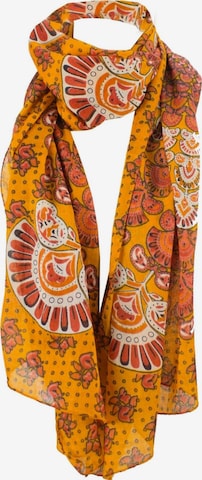 Sunsa Schal 'Sunsa' in Orange: Vorderseite