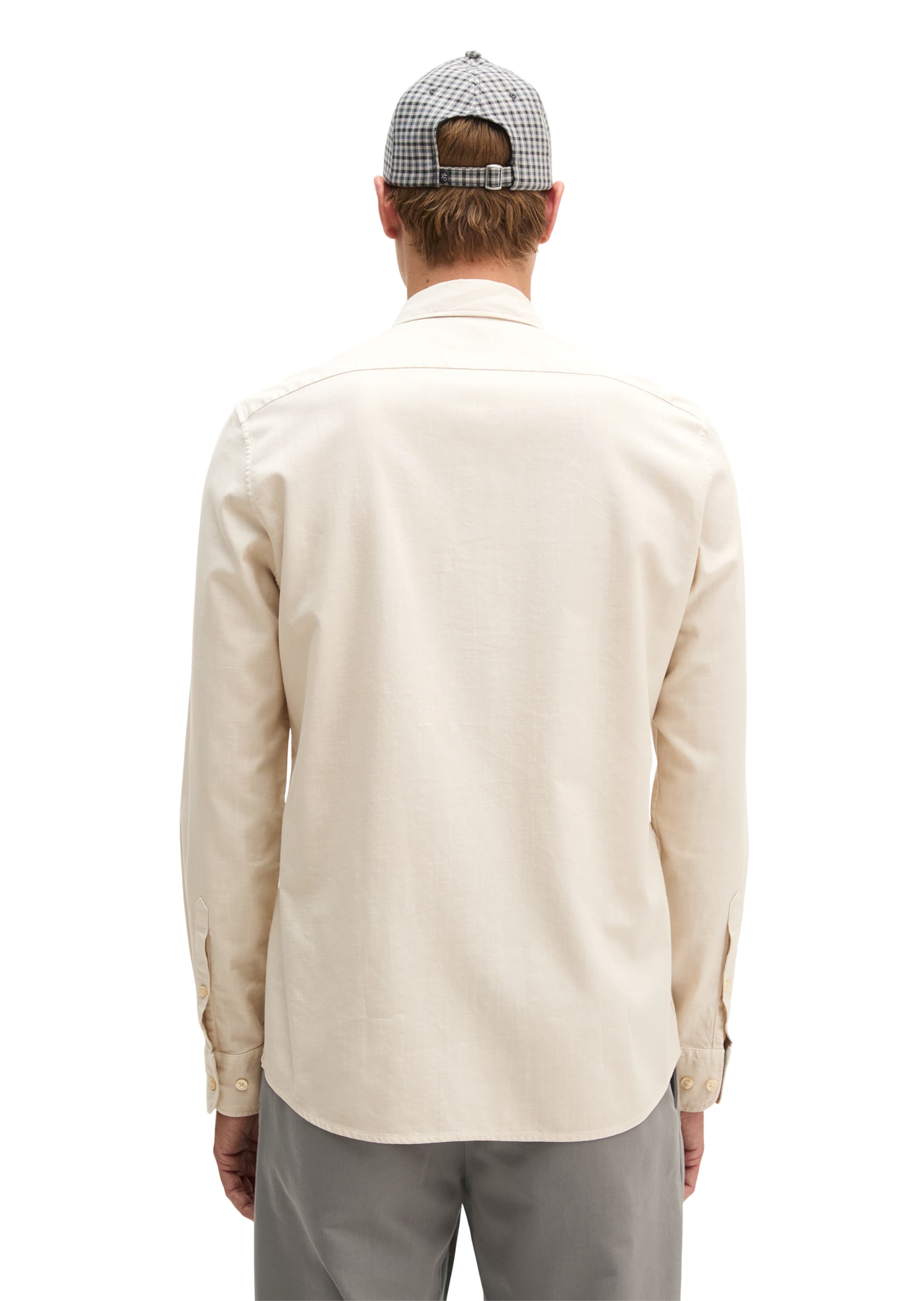 Marc O'Polo Regular fit Overhemd in Beige