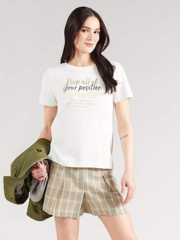 s.Oliver Футболка в Белый: спереди