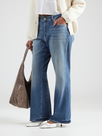 Bootcut Jean Tommy Hilfiger Curve en bleu : devant