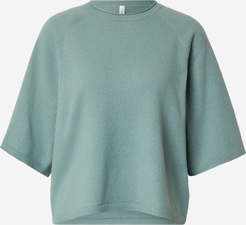 ONLY Sweater 'ONLLOYAL' in Green: front