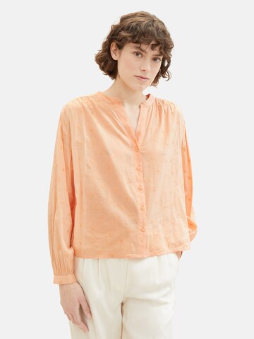 TOM TAILOR Bluse in Orange