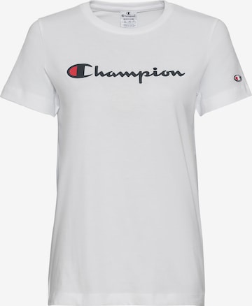 Champion Authentic Athletic Apparel Shirt in White: front