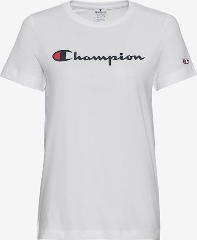 Champion Authentic Athletic Apparel T-shirt en rouge / noir / blanc, Vue avec produit