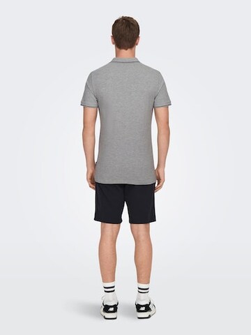 T-Shirt 'Fletcher' Only & Sons en gris