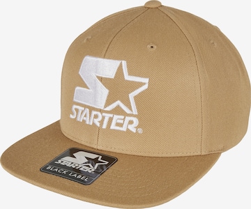 Starter Black Label Cap in Beige: predná strana