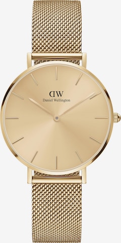 Montre à affichage analogique 'Petite Unitone G Gold' Daniel Wellington en or : devant