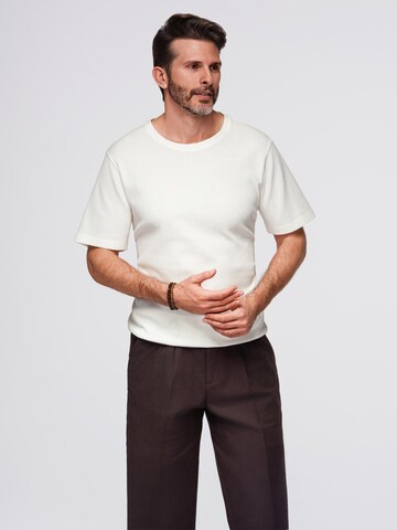 Ombre Shirt in Wit