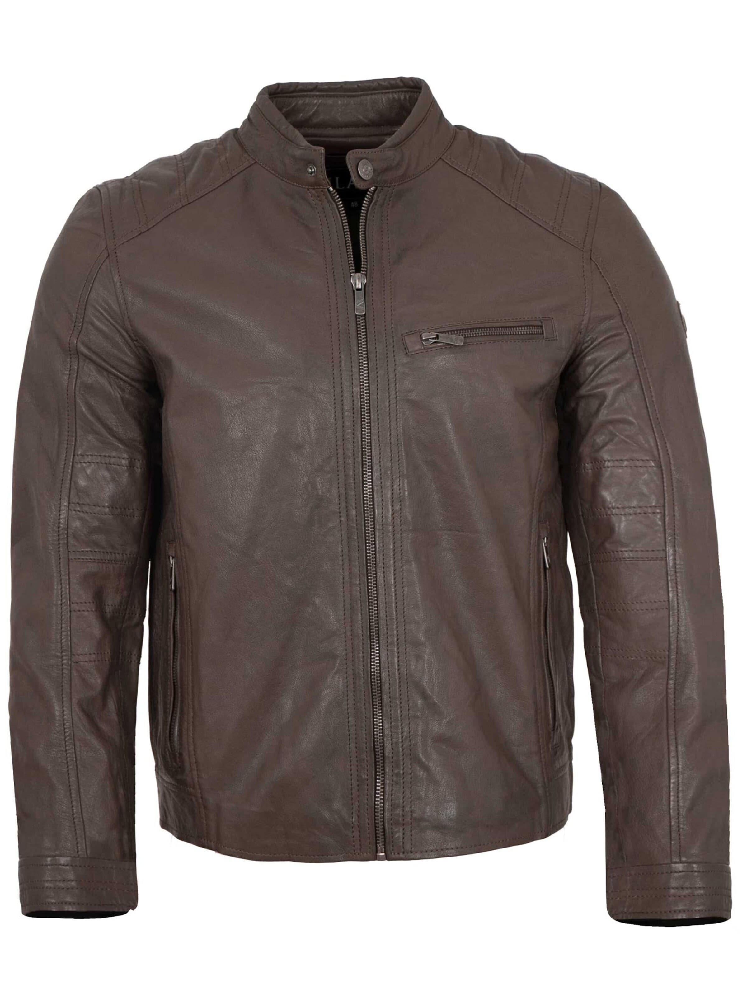 Jilani Übergangsjacke 'Riga'‌‌‌‌‌‌‌‌‌ in Braun: Vorderseite