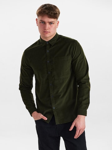Dxnmxrk Shirt 'DXEgil' in Grün: Vorderseite