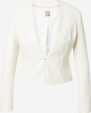 Blazer 'Jamaisa' BOSS en blanc : devant