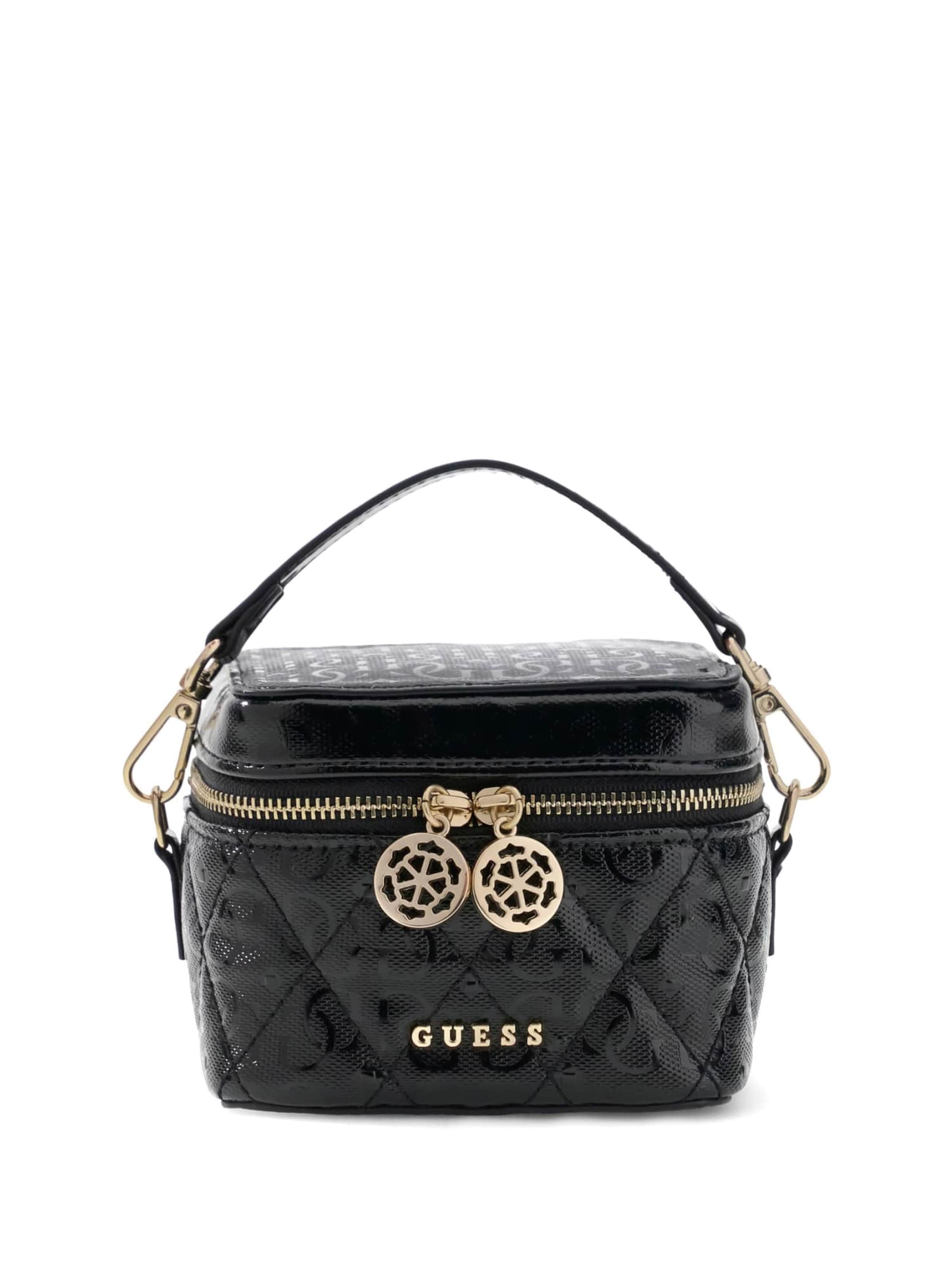 GUESS Kosmetiktasche 'Tamara' in Schwarz: Vorderseite