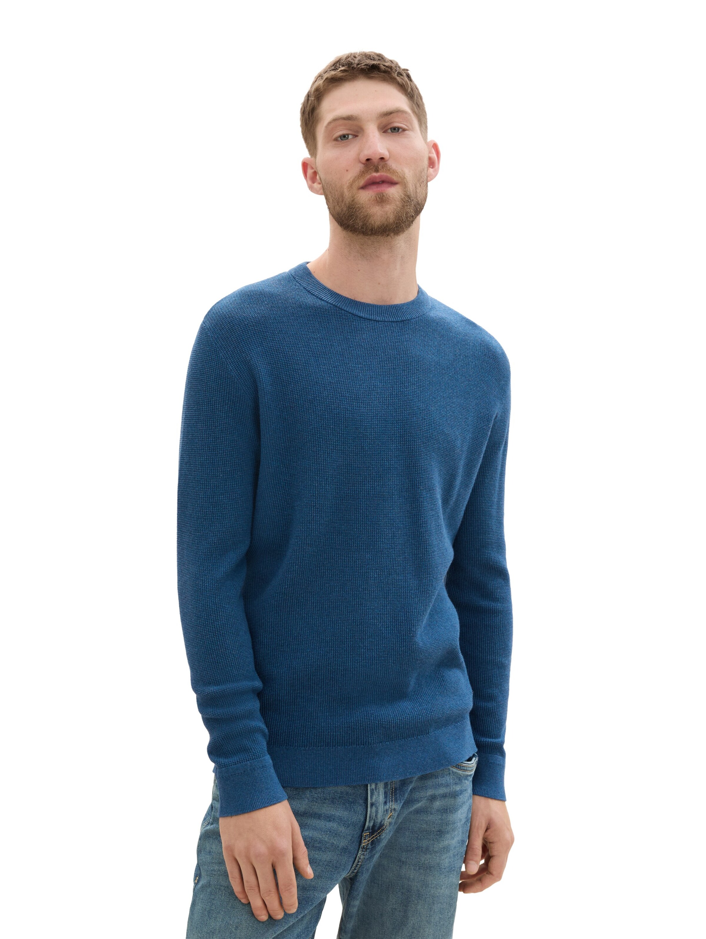 TOM TAILOR Sweter w kolorze zielony: przód