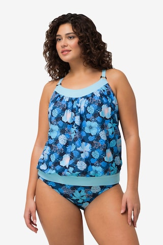 Ulla Popken Swimsuit in Blue: front