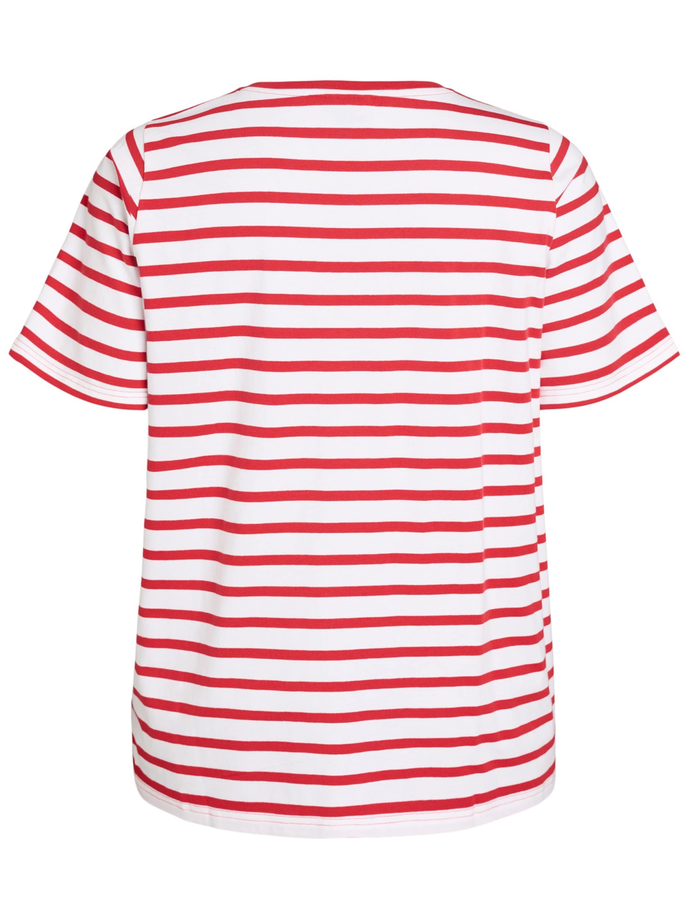 Zizzi Футболка 'Vivi' в Красный