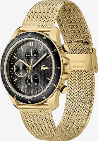 LACOSTE Analogové hodinky – zlatá