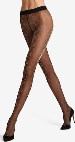 FALKE Strumpfhose 'Galaxy' in Gold: Vorderseite