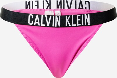 Calvin Klein Swimwear Bikini Bottoms in Pink / Black / White, Item view