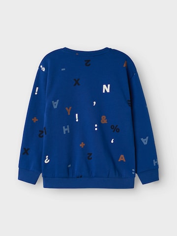 NAME IT - Sweatshirt 'NMMORLING' em azul