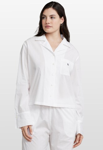 Pyjama ' Long Sleeve PJ Set ' Polo Ralph Lauren en blanc