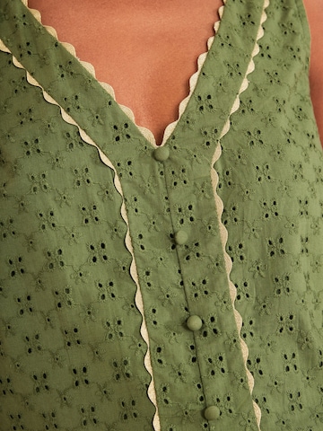 love & roses Top in Green