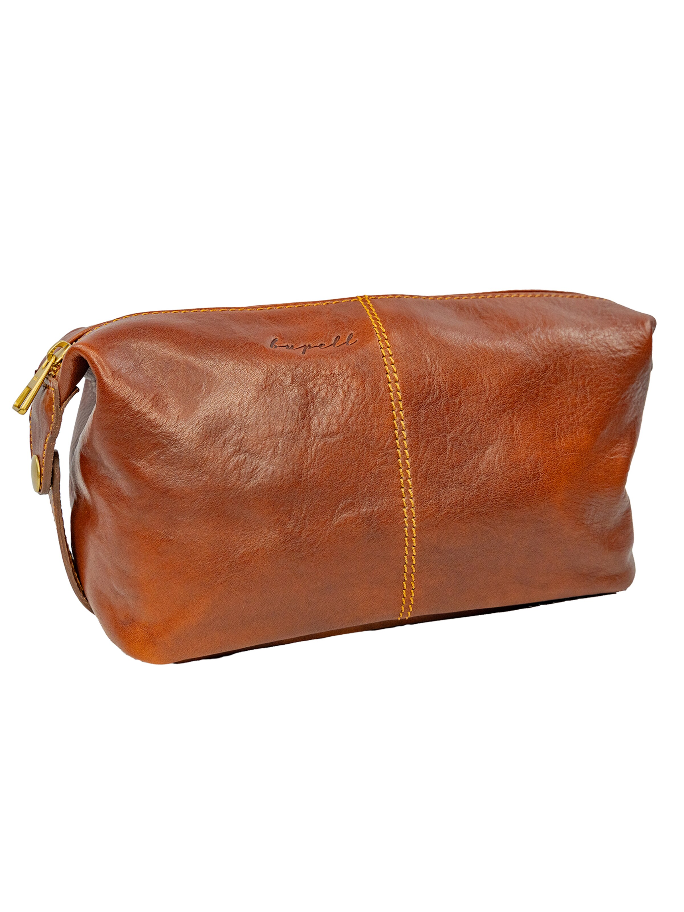 bupell Toiletry Bag 'Mimmo' in Brown