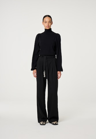 Fabienne Chapot Wide leg Trousers in Black